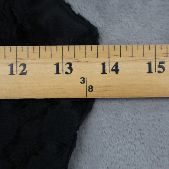 Cecico Dress Womens S Black Sleeveless Scoop Neck Polyester Lace Zip Tank Dress - Picture 5 of 16